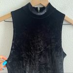 Vans  Black High Neck Exposed Zipper Skater Girl Velour Dress Medium Photo 1