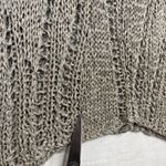 Eileen Fisher Medium Open Knit Beige Top Scoop Dolman Beach Neutral Vacation Photo 3