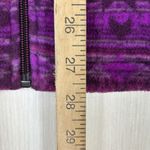 Columbia Jacket Women Sz M Purple Fleece Soft Aztec Full Zip Outdoor Western Photo 7