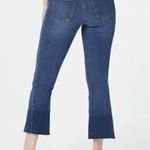 Spanx Cropped Flare Raw Hem Jeans Photo 3