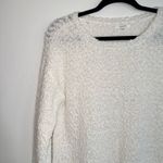 Maurice's Ivory White Sweater Textured Popcorn Knit Round Neck Photo 2