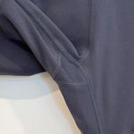 Zyia Parallel Luxe Ruched Athletic Workout Leggings Gray Bright Yellow Size 0 Photo 3