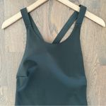 COS Women's Twist-Back One Piece Swimsuit in Dark Khaki Size US 8 / Medium Photo 2