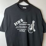 PacSun HB's Italian Restaurant & Bar Las Vegas NV T Shirt Vintage Y2K Large L Solid Photo 13