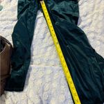 Speechless Gorgeous Vintage Emerald Green Velor Strappy Jumpsuit Size XS Photo 8
