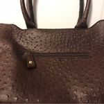 London Fog  Leather tote bag brown Photo 3