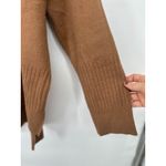 Donna Karan  NY Brown Pullover Sweater Womens XL Wool Blend Minimalist Neutral Photo 2