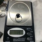 VTG Native American Handmade Green Malachite 925 Sterling Silver Ring Size 6.5 Photo 8