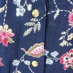 Tendency 3X Dark Navy Rose Top Plus Pink Photo 5