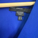 Maggy London NWOT  Royal Blue Long Sleeve Dress size 8 Photo 2