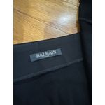 Balmain  Dress Crystal Embellished Metallic Asymmetrical Lightning Bolt Sz XS S‌‌ Photo 4