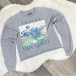 Mad Engine Vangogh Irises Print Crop T Shirt Gray Juniors Small Size undefined Photo 7