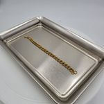 Vtg Braided Cable Chain Bracelet Womens 8” Gold Tone Textured Fashion Jewelry Photo 8