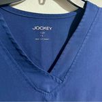 Jockey Blue Short Sleeve Tee Scrub Top (968) Size L Photo 2