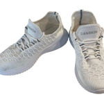 Danskin Stunt Sneakers Womens 9 White Lightweight Memory Foam Vegan Textile Walk Photo 0