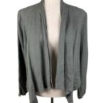 Tempo Paris Short Linen Jacket Style 192H Size Small Olive Green Lagenlook Italy Photo 4