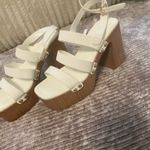 Forever 21  Chunky Heels Block Faux Leather Photo 3