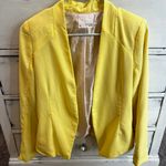 Mustard Seed Light Yellow Blazer Photo 0