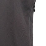 Halara V Neck Sleeveless Side Zipper Pleated Mini Golf Dress Black Small Photo 6