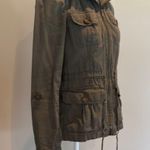 Rubbish Brown Utility Jacket with Adjustable Fit Photo 2