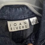 Joan Rivers Women’s Size XS  Denim Button Down Collared Shirt Photo 3