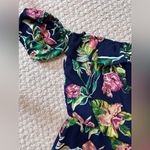 City Studio Floral Romper size XL Excellent Condition Blue Photo 4