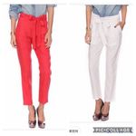 Forever 21 F21 Linen paper bag pants Sz S Photo 1