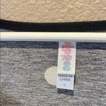 LuLaRoe Women’s Perfect T Swing Top Size Large Black with White Polka Dots Photo 2