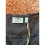True Craft NWT  Grey Cotton Women’s Blouse Size 3X Photo 2