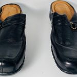 Easy Spirit Easy Sprit Black Davet Leather Clog size 6 1/2 Photo 2