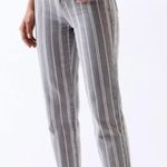 PacSun Gray Double Stripe Straight Leg Jeans High Waist Crop Ankle 29 Photo 2