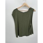 Free People Movement Turn Around Tee Women M Cargo Khaki Green NWT Lagenlook Size M Photo 1