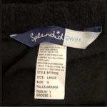 Splendid Black Swim Coverup strapless romper tie waist Photo 3