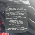 R & M Richards Black and Red Floral Cocktail Jumpsuit NWT Size 6 Wedding Guest Photo 9