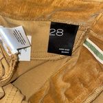 Pilcro  Anthropologie Women‎ Pants 28 High Rise Skinny Gold Corduroy Casual Photo 7
