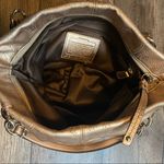 Coach Gold  Brooke Shoulder | Handbag | Purse Photo 6