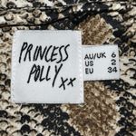 Princess Polly Vinny Snakeskin Bodysuit One Piece NWOT Size 2 Photo 7