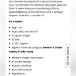 PacSun  ultra high rise slim jeans 30 medium wash Photo 13