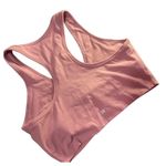 Splits59 Women’s Splits 59 Pink V Neck Ruched Sport Bra Activewear Yoga Athleisure Size S Photo 2