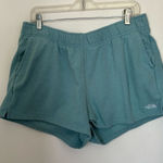 The North Face half dome blue fleece shorts with pockets size XL Photo 0