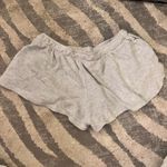 Brandy Melville John galt light grey waffle sweat shorts Photo 1