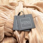 Mac Duggal  -  Gold Ruffle Tiered Buckle Detail Dress Photo 7