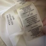 Kensie Embroidered Eyelet Flutter Sleeve Fit & Flare Midi Dress White NWT Photo 12