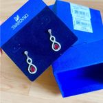 Swavorski Swarovski Siam Red & Clear Crystal
Pierced Earrings MILES #5039226 Photo 3