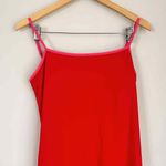 Isaac Mizrahi  Red and Pink Midi Sleeveless Dress Size Small Photo 2