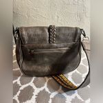 Antik Kraft Brown and Yellow Crossbody Bag with Tassel Detail and guitar strap Photo 11