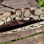 Coach  classic Monogram clutch 9" X 5" Photo 2