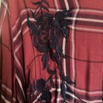 Charlotte Russe + Flannel with Embroidery Detail Photo 1