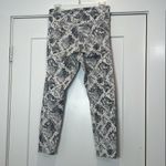 PINK SPORT Black and White Snakeskin leggings size large. Photo 6