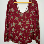 Free People Garnet Floral Top | M Photo 0